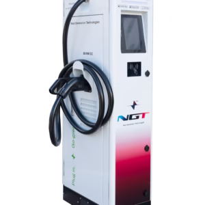 Stație de încărcare DC Charger 60kW cu 2 conectori type 2 si CCS2