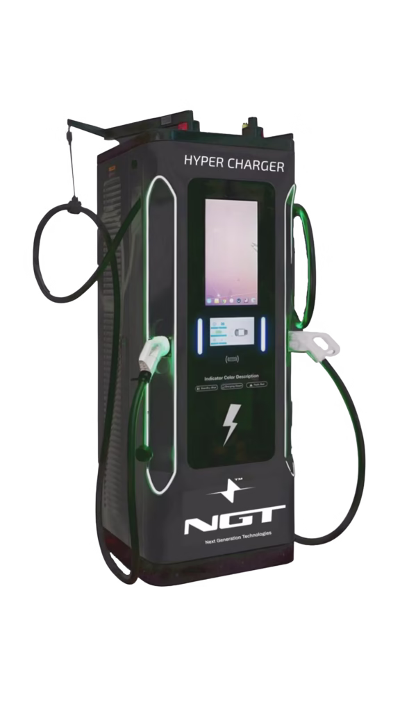 Stație de încărcare ultra-rapidă DC Hyper Charger 720 kW cu 2 conectori CCS2